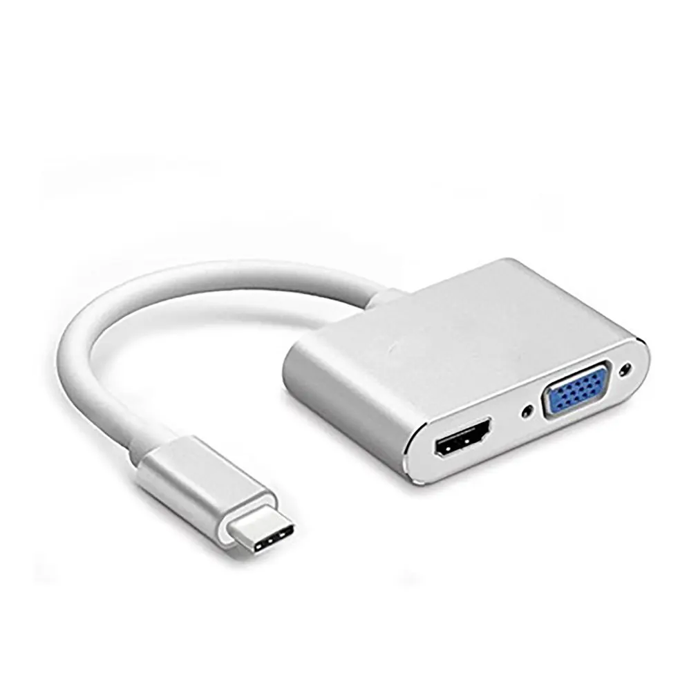 TC22 USB3.1 кард-ридер Тип-C адаптер-разветвитель с микро USB Мощность Порты и разъёмы компьютер
