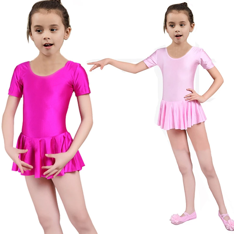 Girl Kid Tutu Ballet Leotard Dance Dress Ballerina Dancewear Unitards Costume
