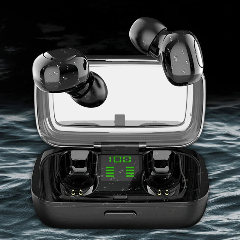 bluetooth earphone Headsets Wireless Earbuds 5 0 TWS Earphone Noise Cancelling Mic headphones