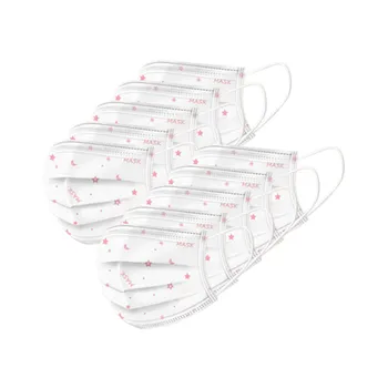 

100pcs Disposable Face Mask For Kids Printed Face Cover Mouth Muffle Skin Care Mascarilla Infantil Children Mouth Mask Masque