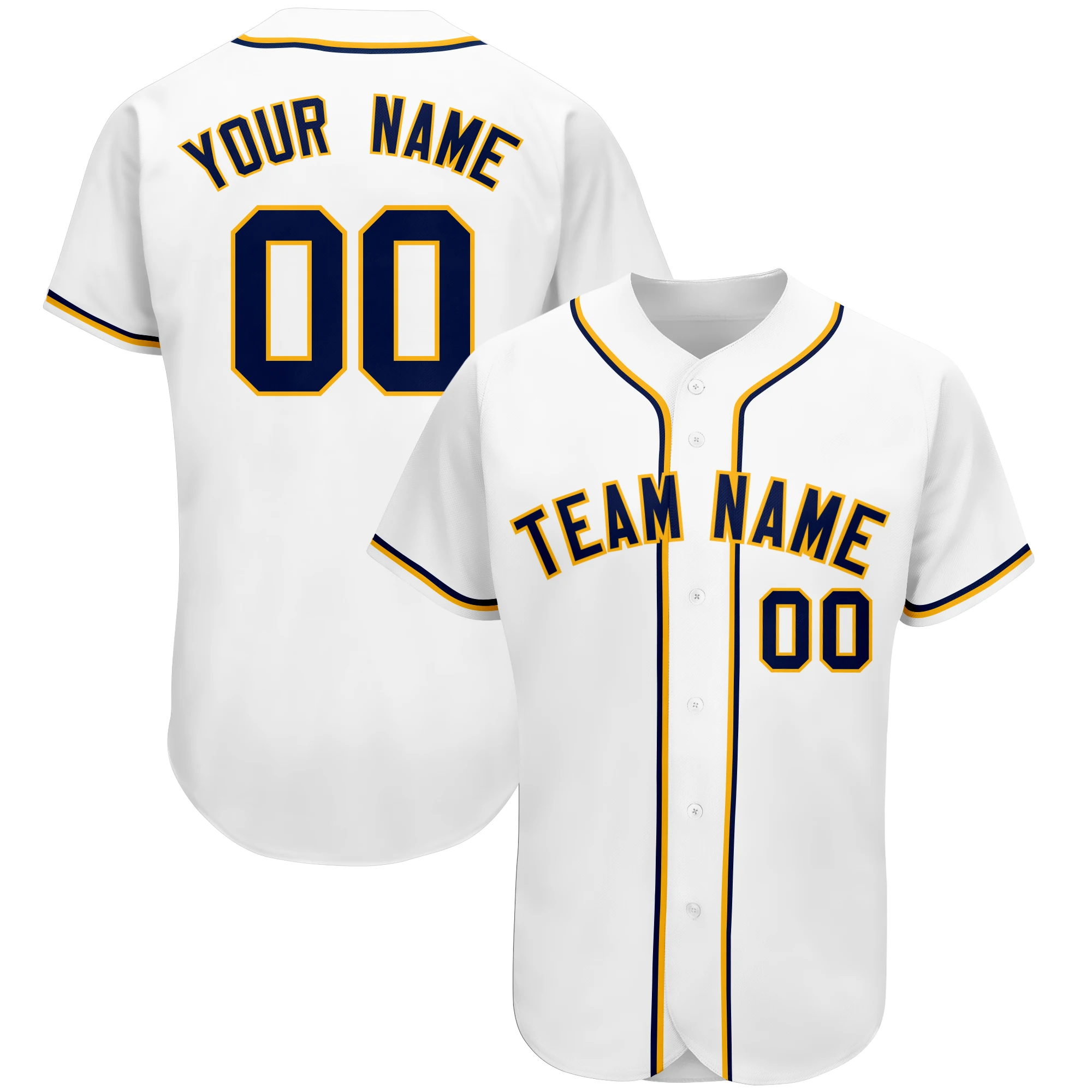 Baseball Jersey Full Sublimated Team Name/Numbers for Adults/Kids Outdoors Game/Party Hip Hop Streetwear Birthday Gift