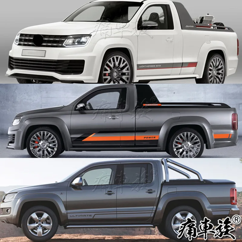 Автомобильная наклейка для кузова AMAROK украшения пикапа аксессуары