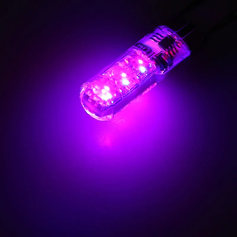 1 пара автомобисветильник светодиодные лампы RGB T10 POSSBAY с поворотником и пультом