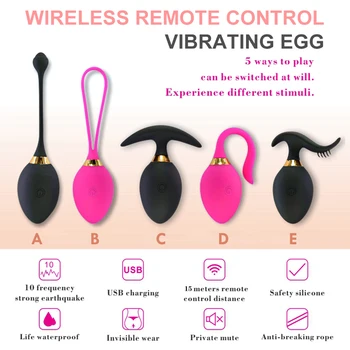 Wireless Sex Toys Vibrators For Women Anal Plug Clitoris Massage Vaginal Balls Female Sextoys Adult Products Erotic Machine Shop 2