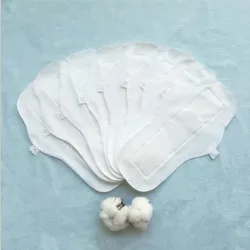 5 Pcs/lot  Thin Reusable Cloth Washable Menstrual Pad Mama Sanitary Towel Pad Napkin vagina menstrual clean 270mm White Panty