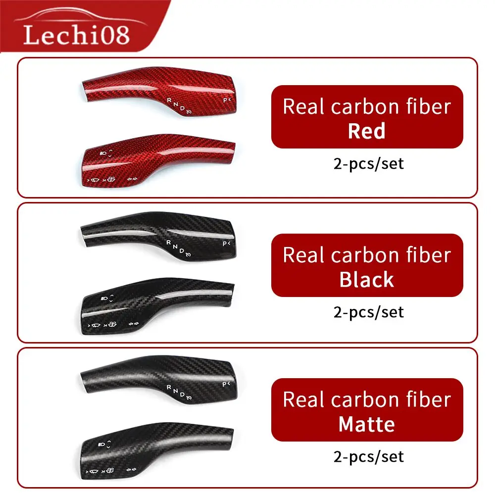 Carbon Fiber Wiper Shift Trim For Tesla Model 3 Accessories/ Accessories Model 3 Tesla Three tesla Model 3 Carbon Tesla Model Y