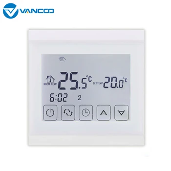

Vancoo Room thermostat Digital Temperature Controller Touch Screen Thermostat for Underfloor Heating for Thermal Actuator Valve