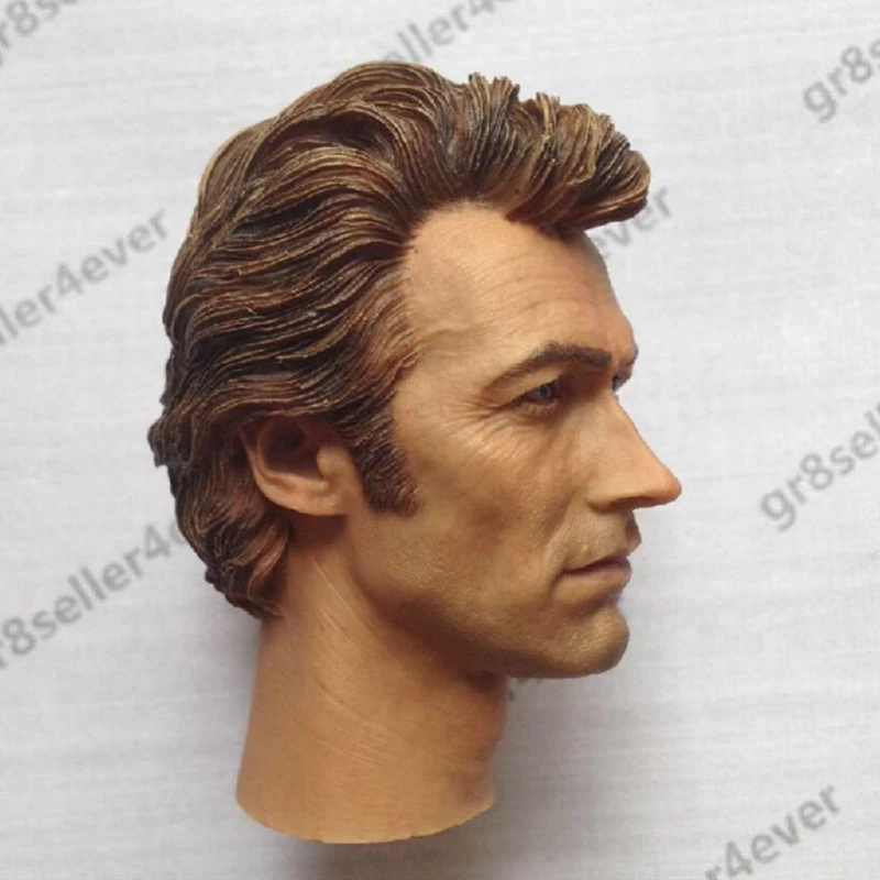 Масштаб 1/6 ковбойская Лепка головы Eastwood Грязного Гарри для 12 дюймовых экшн