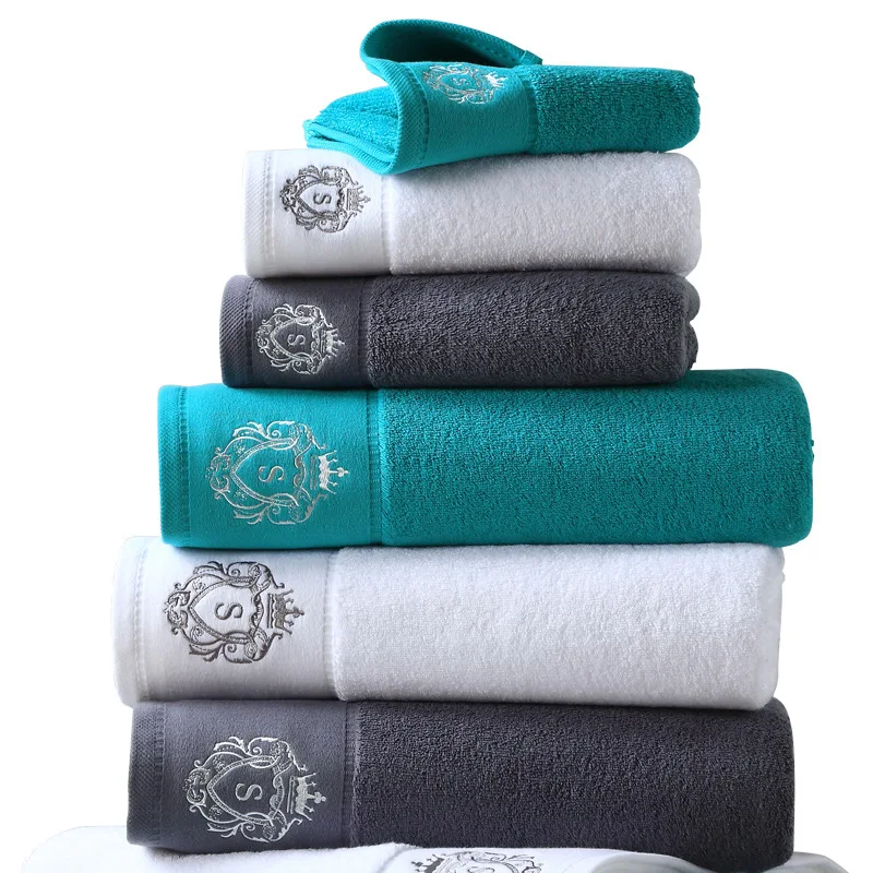 100% cotton beauty salon bath towel 80x150cm