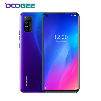 Перейти на Алиэкспресс и купить Оригинальный Новый DOOGEE N30 смартфон Full Netcom 6,55 дюйм4 Гб 128 ГБ 4180 мАч Android 10 4G LTE телефоны Bluetooth 5,0 NFC мобильный телефон