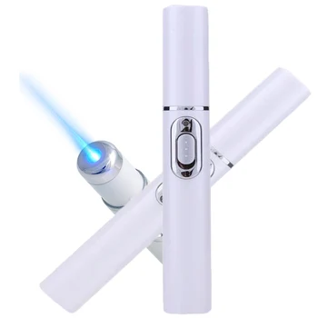 

Acne Laser Pen Portable Wrinkle Removal Machine Durable Soft Scar Remover Device Blue Light Therapy Pen Massage Relax