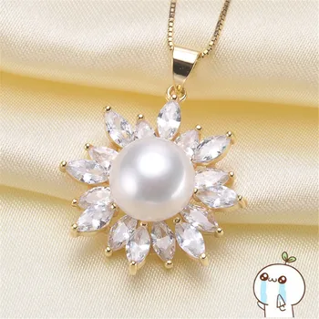 

Akoya Oysters Pearls DIY Pearl Pendant Making Gifts Pearl Locket Pendant Jewellery Findings Base Accessories 2019P147