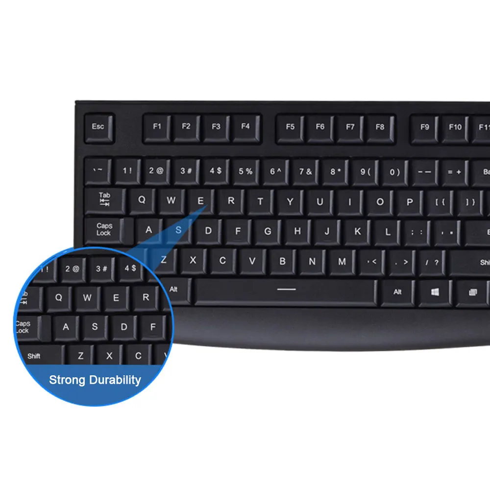 Hp K200 эргономичная клавиатура для компьютера, 104 клавиш, USB Проводная Бесшумная клавиатура для бизнеса, офиса, планшета, ноутбука, комфортное ощущение