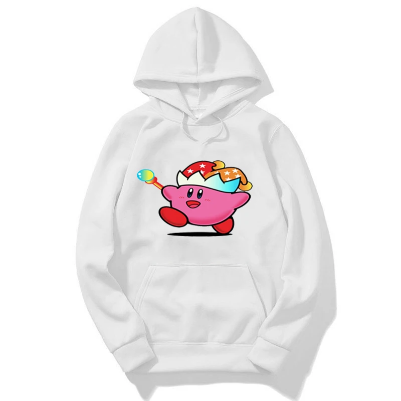 Новое поступление, толстовки с капюшоном с принтом «Kirby» детские свитера для малышей Повседневный пуловер для мальчиков и девочек на осень и зиму детская повседневная одежда - Цвет: Hoodies 9