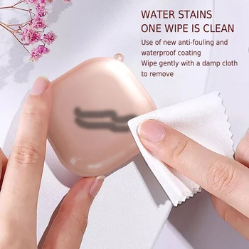 

Soft TPU Earphone Case For Samsung Galaxy Buds Live Dust-proof Protective Wireless Bluetooth Earphone Cover Charging Case Shell