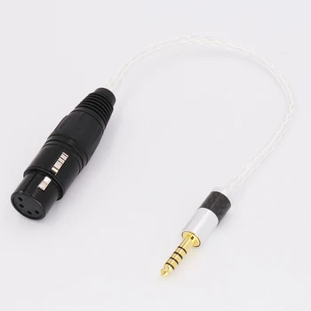 

4.4mm Headphone to 4 Pin XLR Female Aux Cable TRRRS Audio Jack,upgrade cable ，type cable，litz cable，headphone upgr