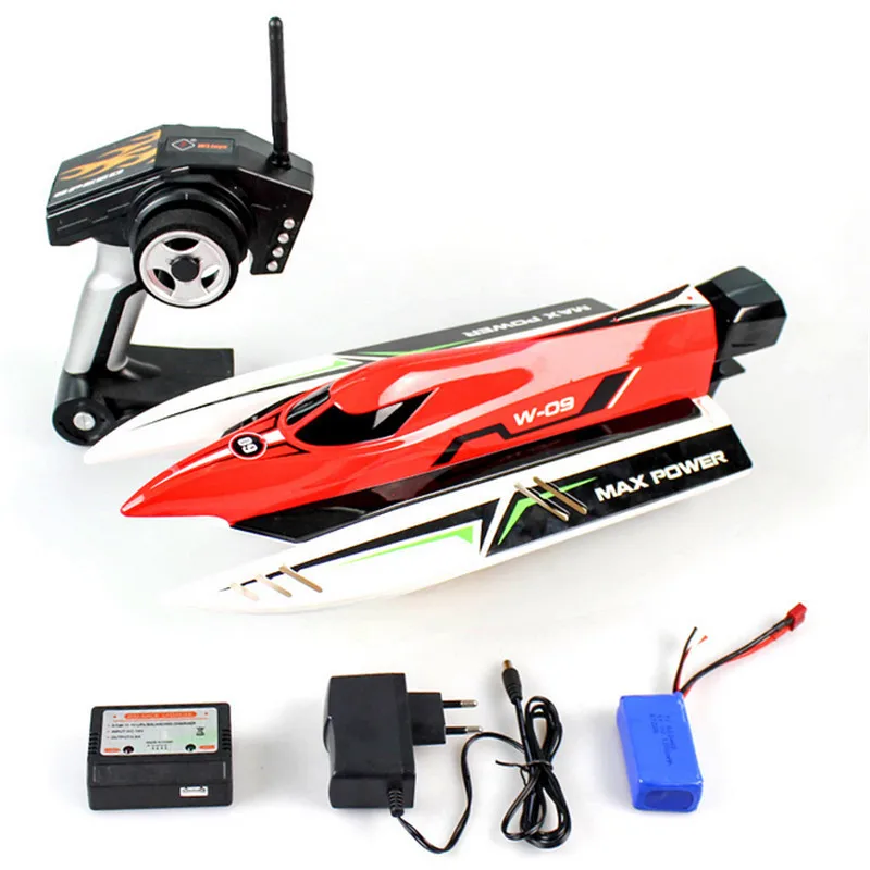 

Wltoys WL915 2.4Ghz Radio Control Boat Brushless Motor High Speed 45km/h Racing RC Boat Toys for Children