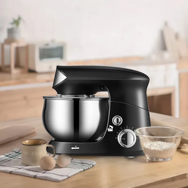 SUSWEETLIFE 3.5L6speedStainless Steel BowlPlanetary Stand MIXERCream Egg Whisk Blender Cake Dough Bread Maker Machine