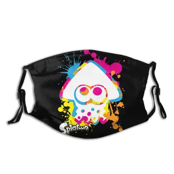 

Game Splatoon 2 Mouth Mask With Replaceable Filters Anime Sunproof Protection Cover Respirator