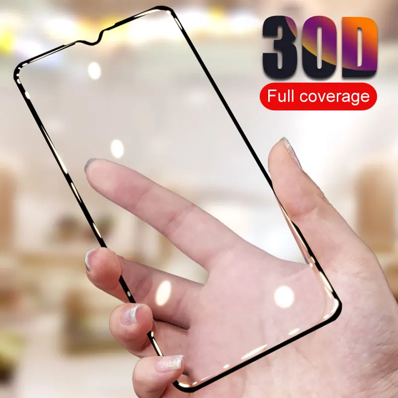 Защитное стекло 30D для Xiaomi Redmi 7 6A 6 Pro пленка экрана Note 5 5A 8 pro закаленное с полным