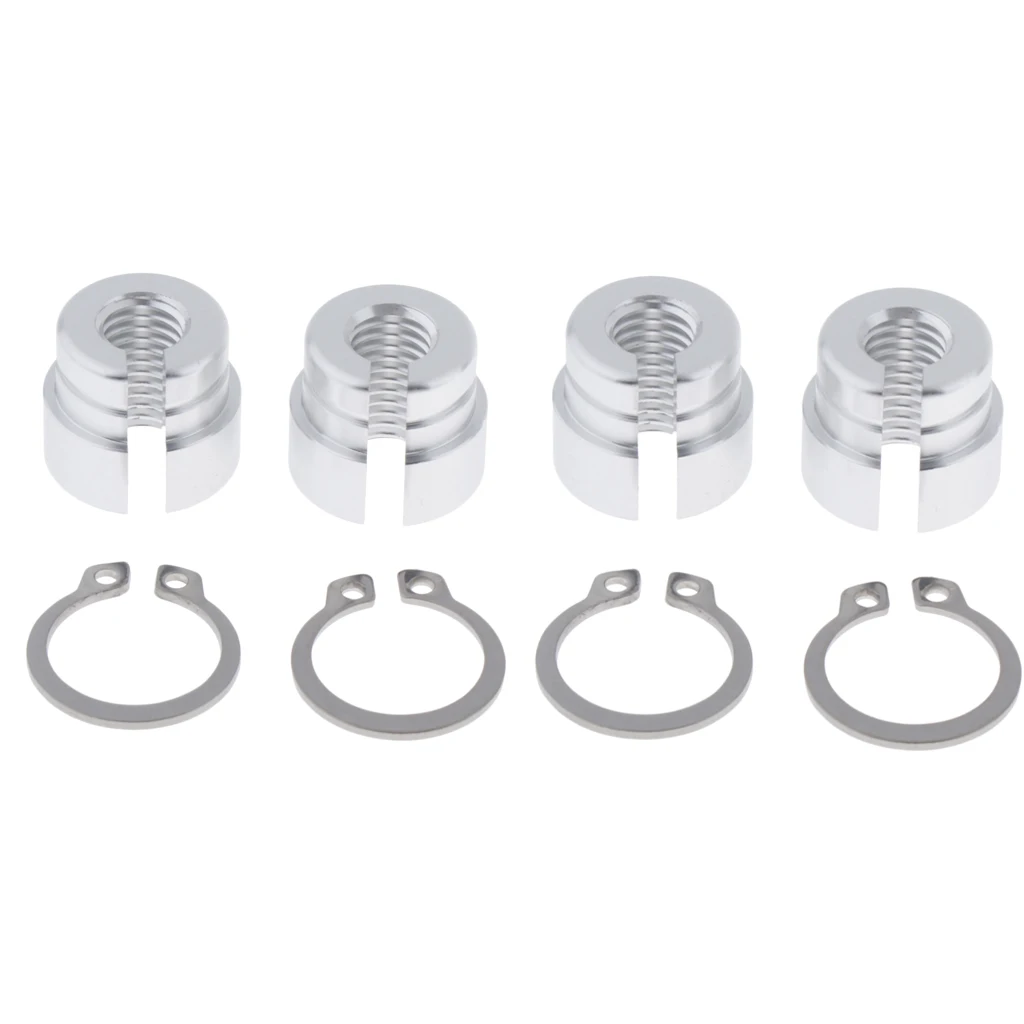 4PCS Aluminum Electrical Cable Bushings for BMW 528 530 540 740 840