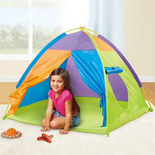 Baby Tent Kids Outdoor Camping Tent Portable Child Tipi Play House Baby Child Ball Pool Play Pen Toy Room Decr Boy Girl Gift 2