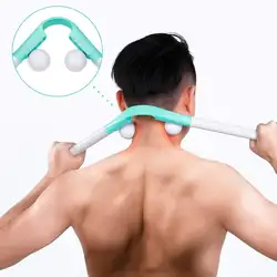 Массажер для шеи ручной точечный массаж давления палочки инструменты триггер точка глубокий массаж ткани для шеи для снятия боли в мышцах