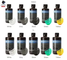 Anycubic 405nm Nhựa Chống UV Cho Photon Photon S 3D Máy In In Hình Chất Liệu Màn Hình LCD UV Nhạy Cảm Bình Thường 500 Ml/1L chất Lỏng Bình Tiện Ích(China)