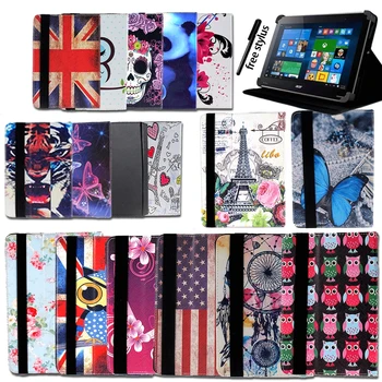 

Shockproof Multicolor Folio Leather Stand Cover Case for Acer Iconia One 7 B1/Iconia One 8 B1 Foldable Tablet Case+pen