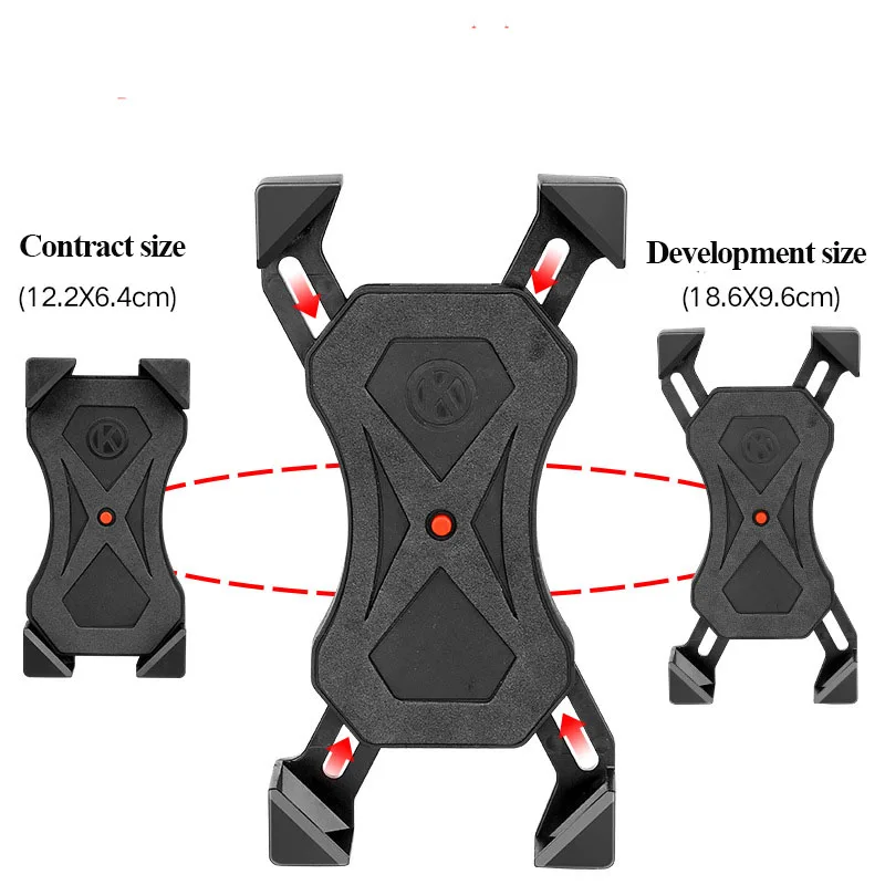 Quakeproof замок для руля велосипеда MTB велосипед держатели для телефонов вращающиеся подставки для горного велоспорта Аксессуары для велосипеда