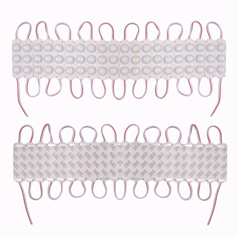 20PCS Superbright SMD 5630 3 LED Module Lighting DC12V IP65 Waterproof Red Blue Green Pink Yellow White Led Modules