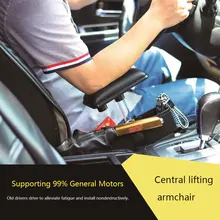 Универсальный автомобильный ящик для хранения регулируемый кожаный чехлы для сидений автомобиля из ткани, подлокотник Органайзеры для Вождение машин из джинсовой ткани подлокотника Поддержка