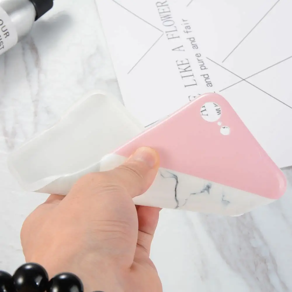 L FADNUT уникальный мраморный комбинированный чехол для iPhone X Xr Xs Max красивый тонкий