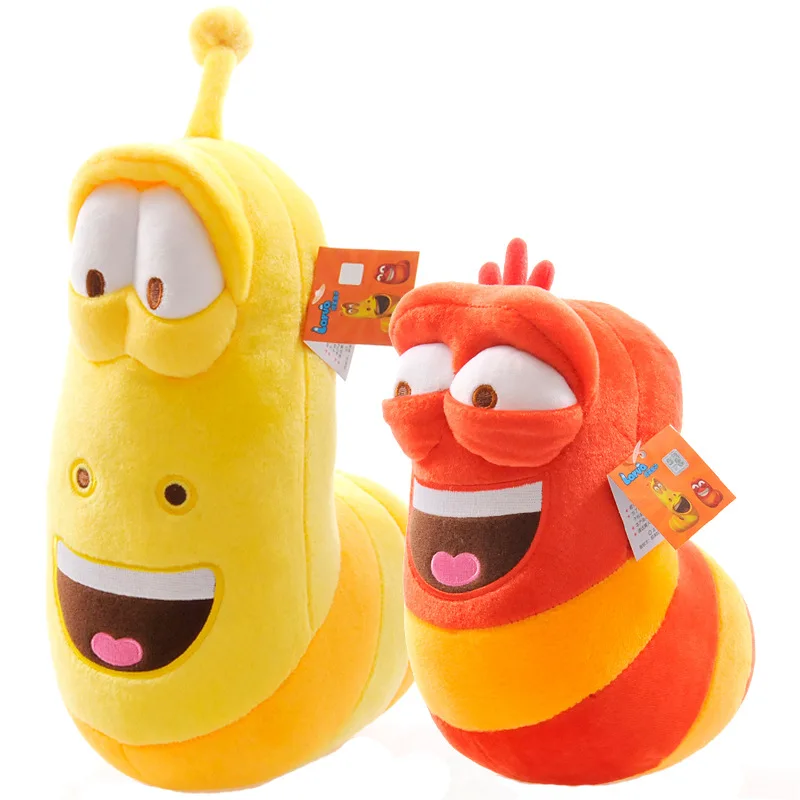 

Plush Toys Insect Doll Larva stinkbug Slug Funny Small Yellow Caterpillar Pillow Hilarious Girl'S