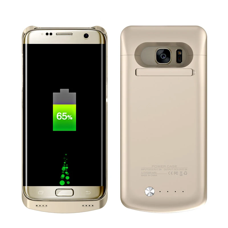 Чехол для зарядного устройства для samsung Galaxy S7 Edge 5200 мАч, чехол для зарядного устройства, зарядное устройство чехол для Galaxy S7 Edge