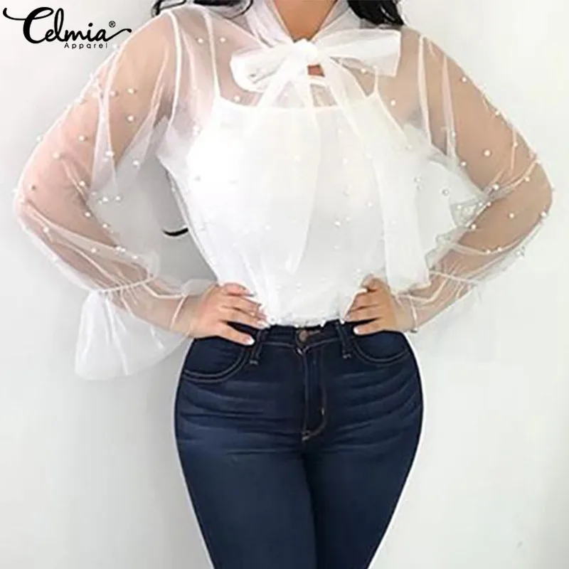 plus size sheer top