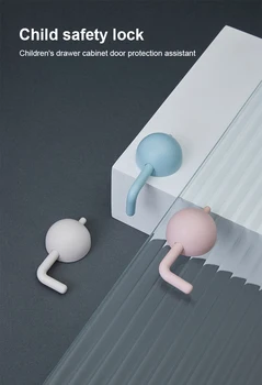 

3Pcs Child Drawer Door Cabinet Cupboard Toilet Safety Locks Baby Kids Safety Care Plastic Locks Straps Infant Baby Protection