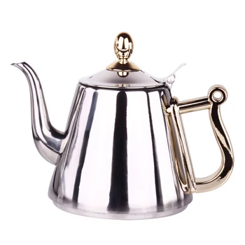

1.5L Kettle Strainer Stainless Steel Teapot Polish Fashion Durable Coffee Cold Water Pot Home Tea Tool Induction Cooker Kettle