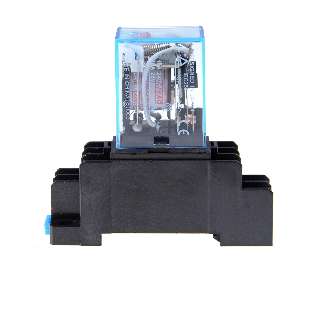 PTF08A LY2NJ HH62P Relay 220V AC Coil General Purpose Dpdt Micro Mini Relay