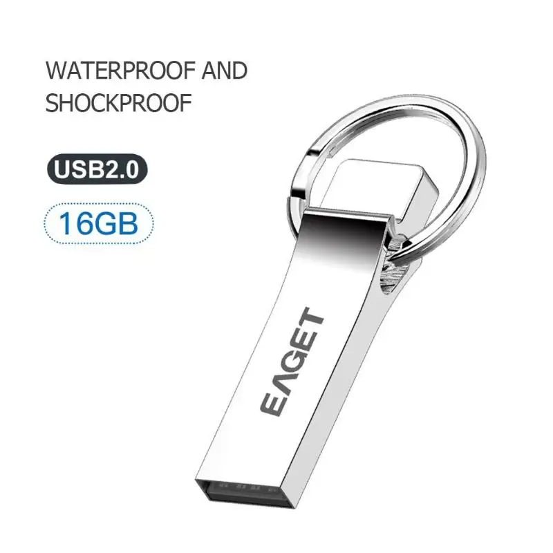 EAGET U9H металлический USB 2,0 High Speed флеш-накопитель u-диск флеш-накопитель usb накопитель для хранения