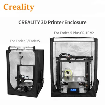 

CREALITY 3D Printer Enclosure Two Size Optional For Ender-3 Ender-3 Pro Ender-5 Plus CR-10 V2 Safe,Quick and Easy Installation