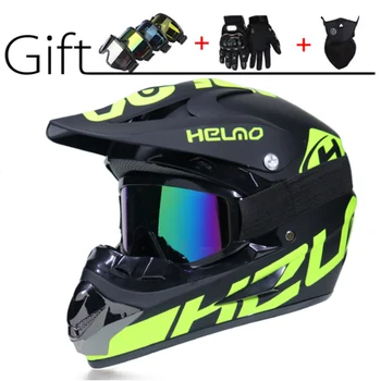 

2020 Professional Racing Motocross Casque hors route Casque Moto Capacete Moto Casco Off-road Cartoon Children Motorcycle Helmet