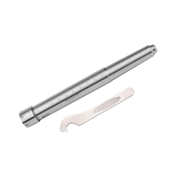 Hole Extension Rod for Woodworking Lathes, Stainless Steel Hollowed-out Accessories