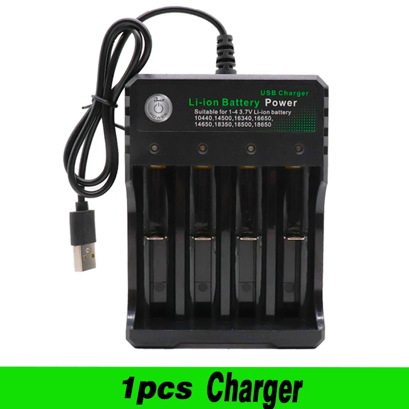 Золотой Новинка NCR18650B 3,7 V 3400mAh 18650 литиевая аккумуляторная батарея для Panasonic фонарик батареи и USB зарядное устройство - Цвет: Золотой