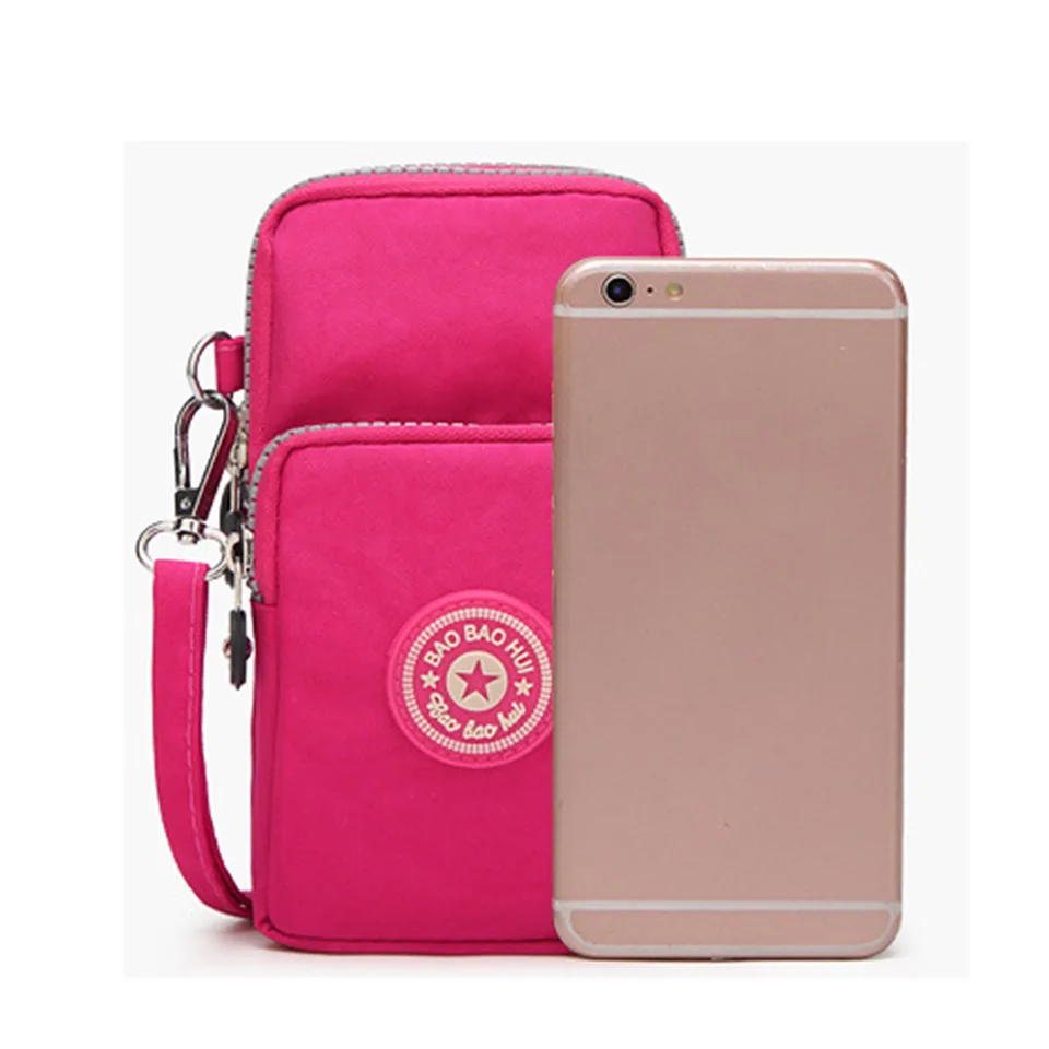 Small Shoulder Bags Nylon Women Mobile Phone Bags Mini Female Messenger Purse Lady Wallet New 2022 Crossbody Bag Sports Wallet