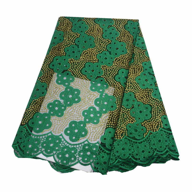 Новейшая зеленая африканская кружевная ткань высокое качество кружевная ткань с камнями африканская ткань нигерийские французские кружевные ткани - Цвет: 67