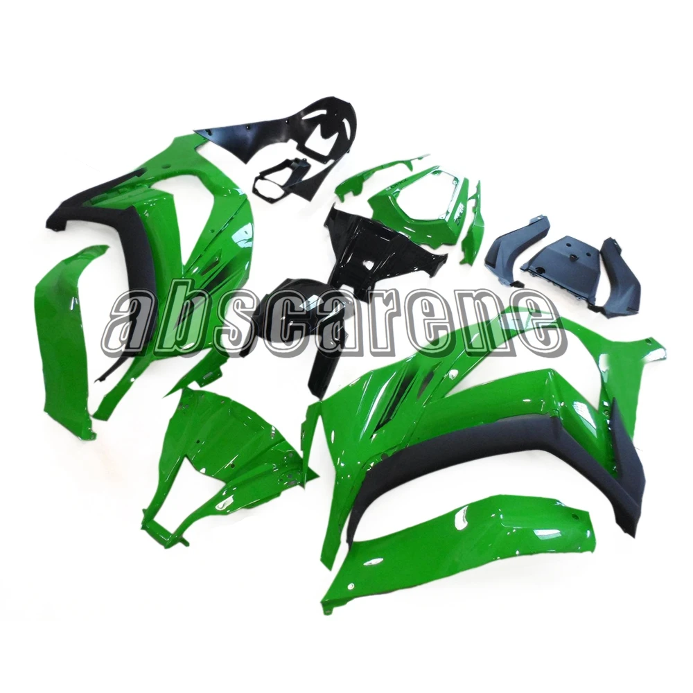 Полный обтекатели для Kawasaki ZX 10R 2011 2012 2013 ZX10R, возрастом 11, 12, 13, 14, 15, впрыска ABS Пластик кузов зеленый темно-синий