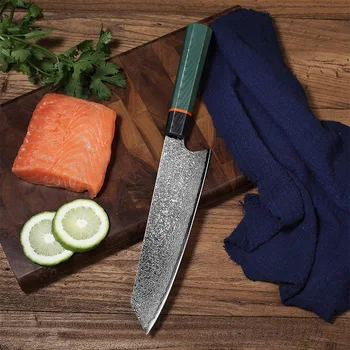 

8-Inch Damascus Chef Knife Household Kitchen Knife Japanese Craft meat cleaver Sashimi Knife kitchen accessories