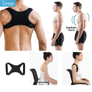 

New Hot Posture Corrector Adjustable Back Support Belt Spine Back Shoulder Brace Support Belts Adult Invisible Hunchback Belts