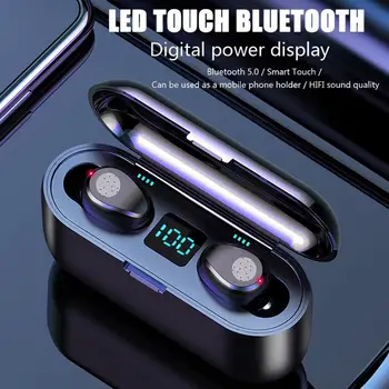 

TWS Bluetooth 5.0 Earphones Stereo Headset Mini Gaming Headsets Earphone with charging box Sport Earbuds For Apple Xiaomi Huawei